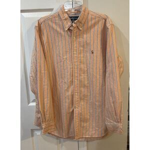 Polo Ralph Lauren Men's Sz 161/2 34/35 Classic Fit Long Sleeve Button Down Shirt